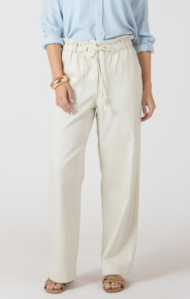 Madison Wide Leg Denim Pant (Natural Wash)
