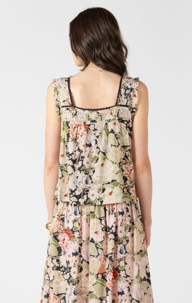 Isabella Floral Tank (Vintage Florals)