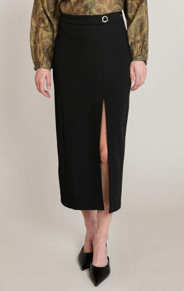 Maddie Pencil Skirt (Black)