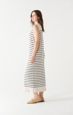 Maura Striped Knit Maxi Dress