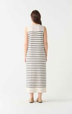 Maura Striped Knit Maxi Dress