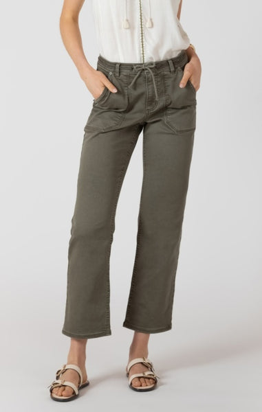 Margo Twill Pant (Army Green)
