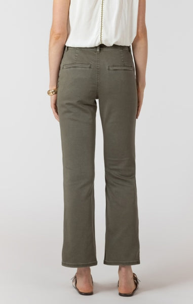Margo Twill Pant (Army Green)