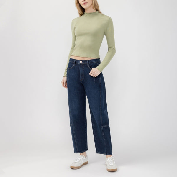 Silver's Silm Barrel Jeans (Radiant Blue)