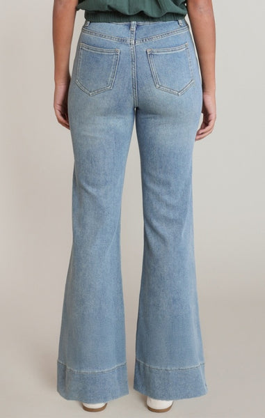 Kerrie Denim Jeans (Mid Blue Wash)