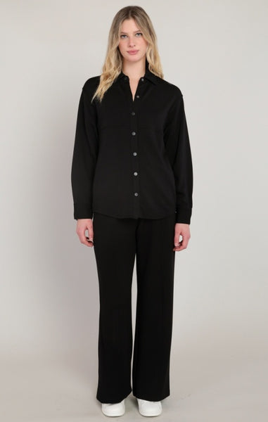 Sarah Scuba Pant (Black)