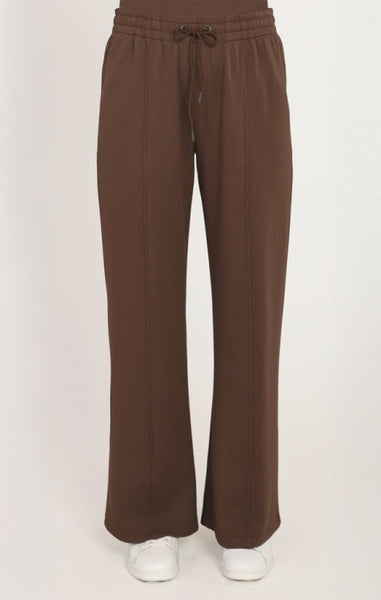 Sarah Scuba Pant (Milk Chocolate)
