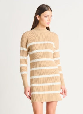 Morgan Striped Sweater Dress
