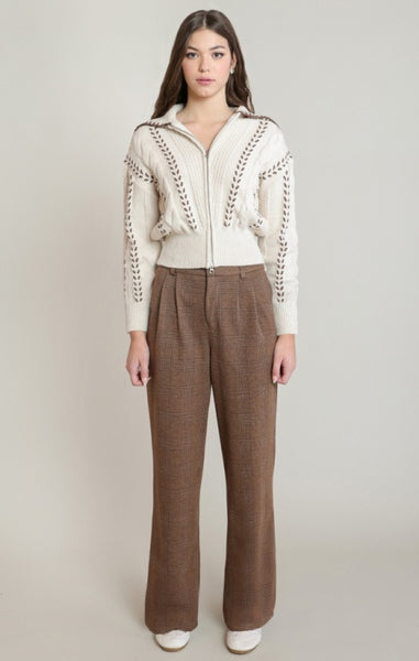 Lora Houndstooth Pant