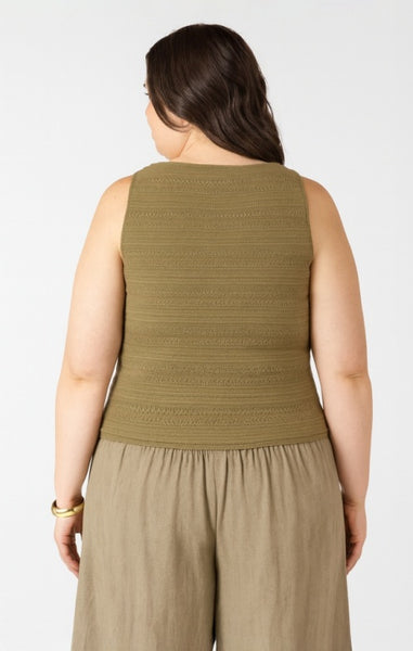 PLUS Riley Textured Tank (Sage)