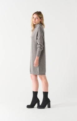 Simone Sweater Dress (Heather Grey)