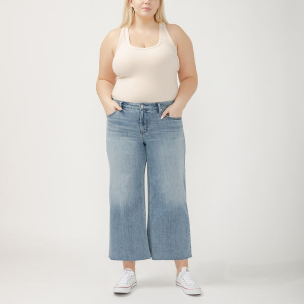 PLUS Suki Wide Ankle Jean (Indigo)
