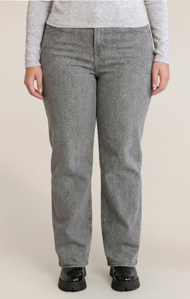 PLUS Georgina Snake Print Jean