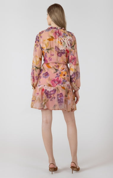 Martina Chiffon Printed Dress