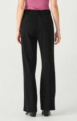 Libby Wide Leg Trouser (Black)