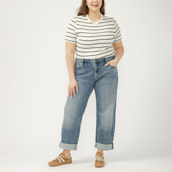 PLUS Willow Relaxed Straight Leg Jean