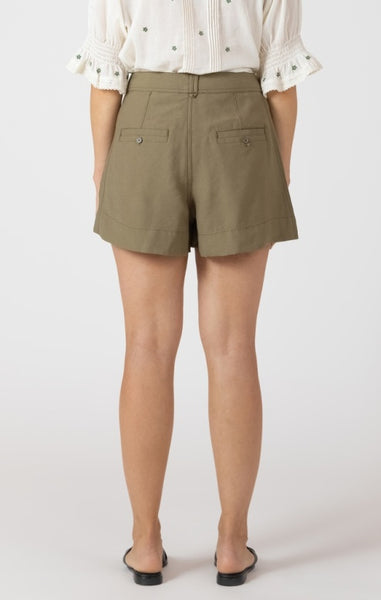 Hayden Relaxed Shorts (Dusty Sage)