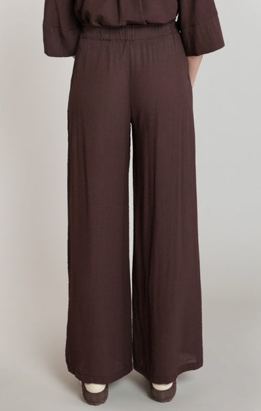 Cassidy Drawstring Pant (Dark Chocolate)