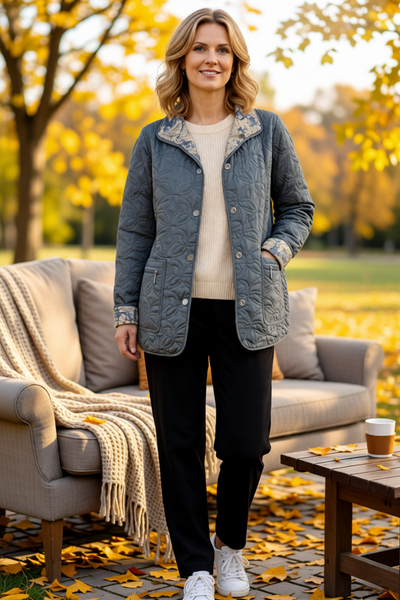 Mathilde Reversible Jacket (Green)