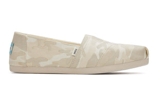 TOMS Light Camo Alpargata Canvas Shoe