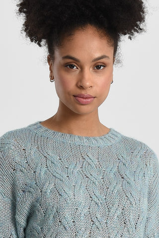 Molly Metallic Yarn Wool Blend Pullover - 2 Colour Options