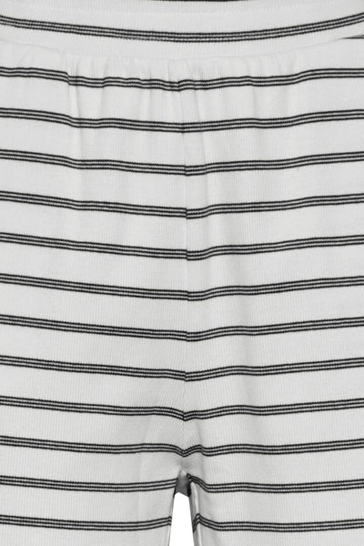 Louisa Navy Stripe Cotton Short