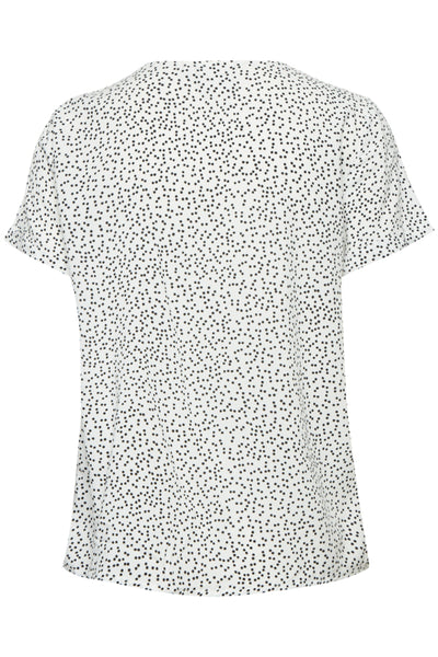 Vera Short Sleeve Polka Dot Top