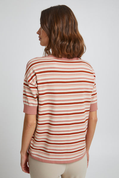 Farah Misty Rose Stripe Pullover
