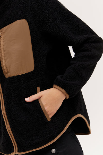 Mila Faux Shearling Jacket - 2 Colour Options