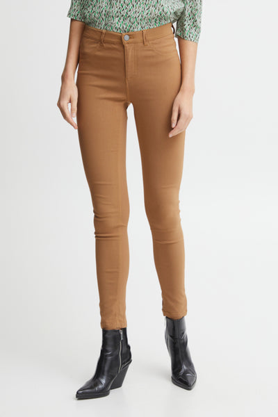 Elva Pant in Toasted Coconut