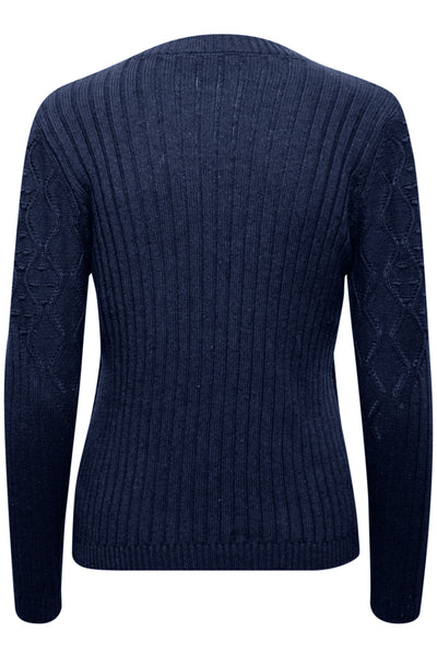 Yolgi Navy Knit Sweater