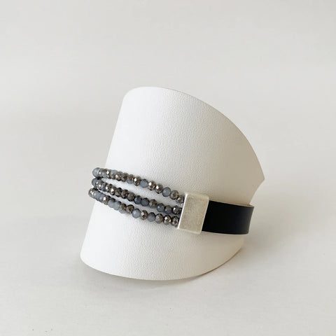 Cassie Magnetic Clasp Bracelet - 3 Colour Options