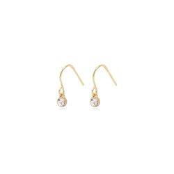 Lucia Crystal Plated Earrings - 3 Colour Options
