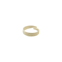 Noreen Plated Adjustable Ring - 2 Colour Options