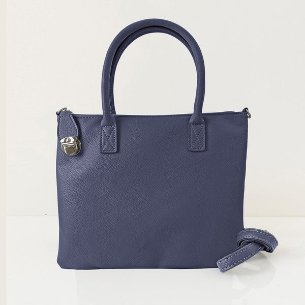 Rachel Square Tote Bag with Crossbody Strap - 5 Colour Options