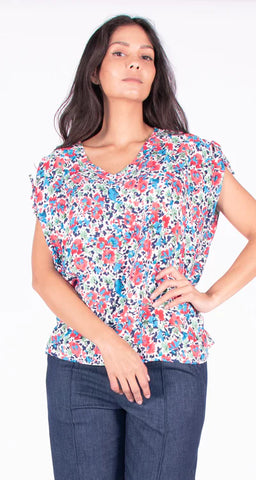 Isabella Floral Boxy Top