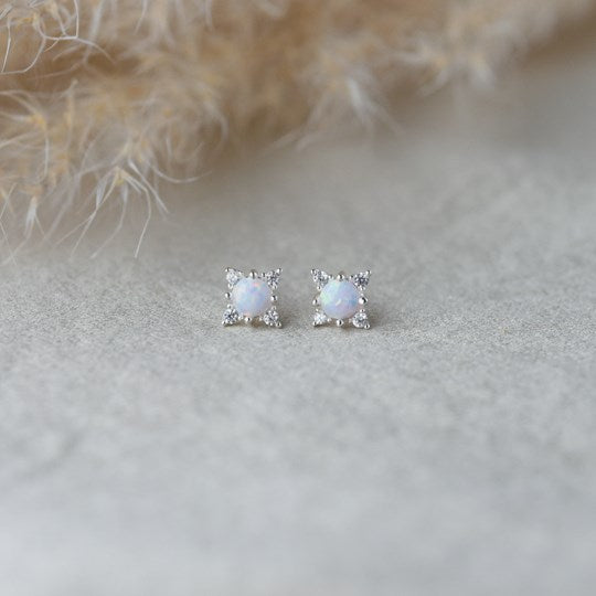 Aurora Opal Studs - 2 Colour Options