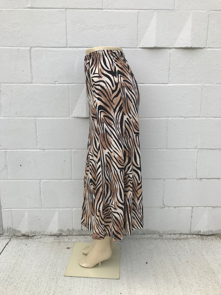 Lanya Animal Print Long Skirt