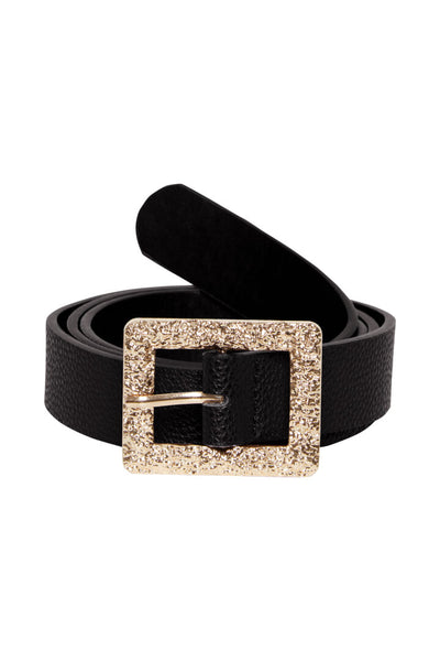 Mina Black Frame Belt