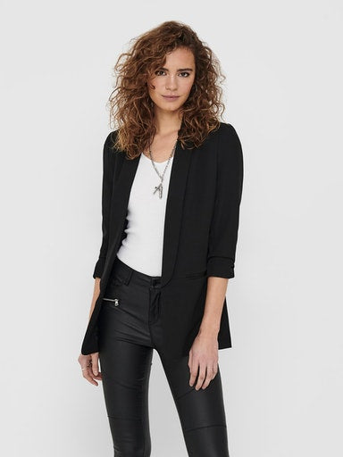 Ellie Long Blazer (Black)