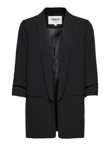 Ellie Long Blazer (Black)