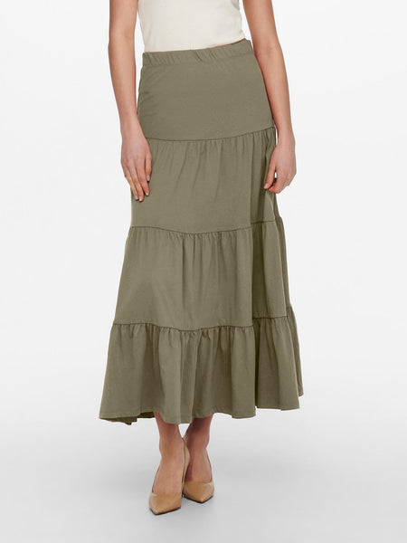 Maya Cotton Maxi Skirt - 2 Colour Options