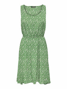 Sara Nova High Low Dress (Fern Green Floral)