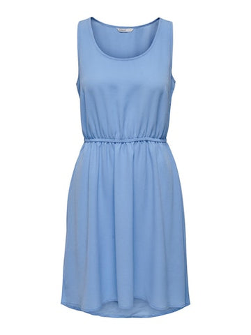 Sara Nova High Low Dress (Provence Blue)