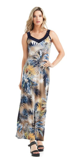Lillah Tropical Maxi Dress - 2 Pattern Options