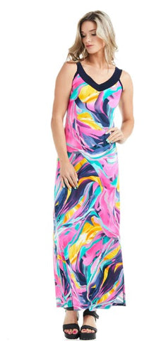 Lillah Marble Maxi Dress