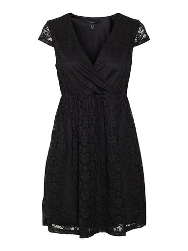 Jade Black Lace Dress