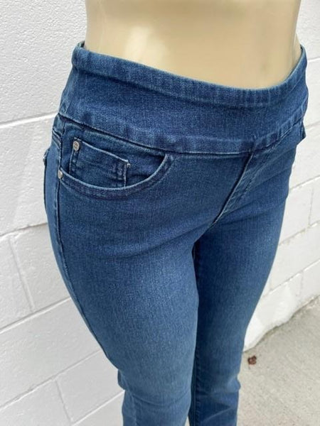 Gemma Straight Leg Pull On Jeans
