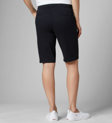 Gracie Pull-On Twill Bermuda Shorts - Available in two colours