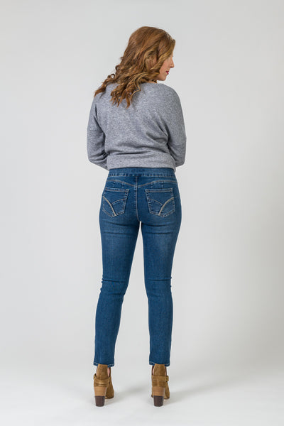 Gigi Pull On Skinny Jeans